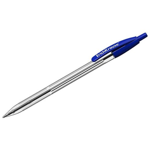 Ручка шариковая автоматическая Erich Krause R-301 Classic Matic синяя, 1,0мм
