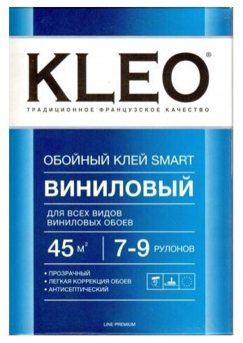 Клей для виниловых обоев KLEO SMART Виниловый 0.2 кг