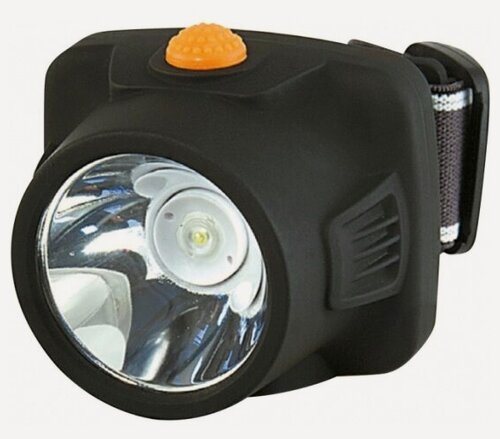 Изображение товара Фонарь налобный Яркий Луч LH-100A "Компакт" 3W LED, 2 режима (30/70лм), Li-Ion аккум, зарядка 220В