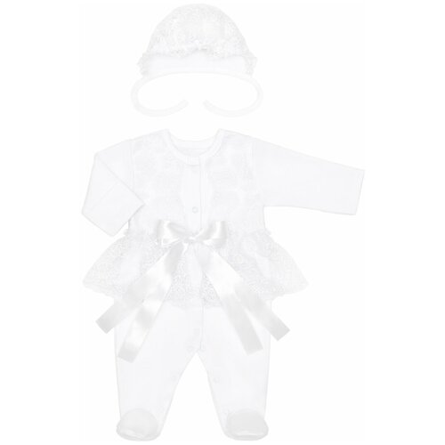 Комплект на выписку новорожденного нательный для девочки Patrino