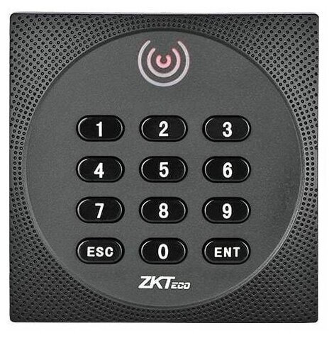 ZKTeco KR602E накладной считыватель бесконтактных RFID карт EM-Marine с клавиатурой