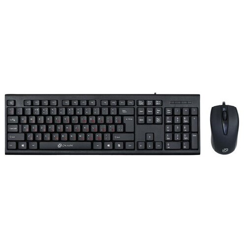 Клавиатура+мышь Oklick 630M Black USB
