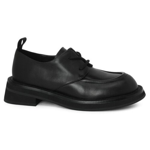 Полуботинки дерби TENDANCE, размер 36, черный ботинки дерби tendance размер 36 черный
