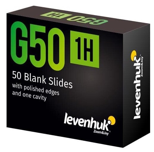 Стекло предметное LEVENHUK G50 1H 50 шт 73808 прозрачный - фото №11