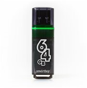Флеш-накопитель USB 3.0/3.1 Gen1 Smartbuy 64GB Glossy series Dark Grey (SB64GBGS-DG)