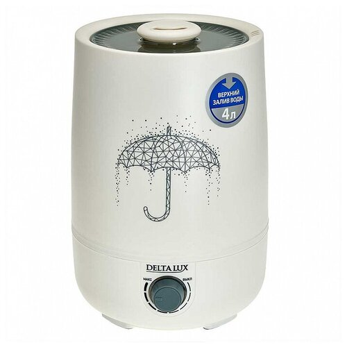 Увлажнитель воздуха DELTA LUX DE-3704 белый ультразвуковой 265000₽