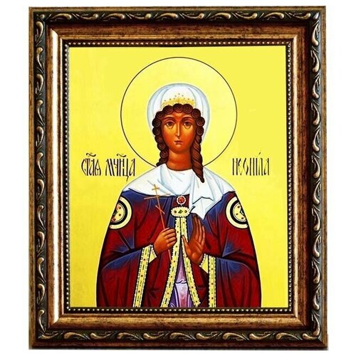 Неонилла Сирийская Святая мученица. Икона на холсте. гульчук неля алексеевна жемчужина валуа