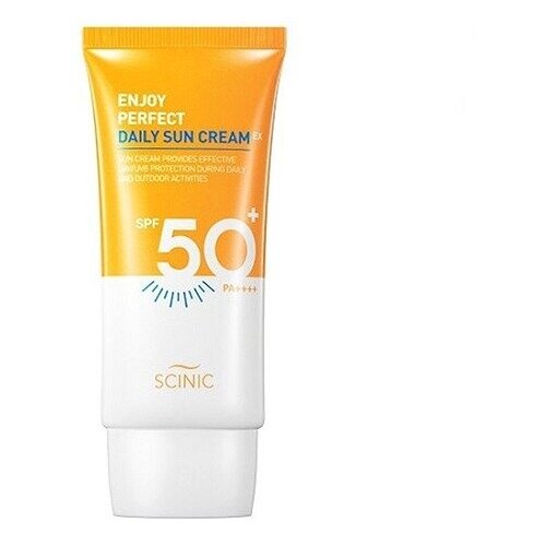 Солнцезащитный крем для лица и тела SCINIC Enjoy Perfect Daily Sun Cream EX, 50мл солнцезащитный крем для лица scinic enjoy perfect daily sun cream