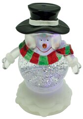 Светильник GLOS «Новогодняя метель» Снеговик  GL6010, белый/RGB