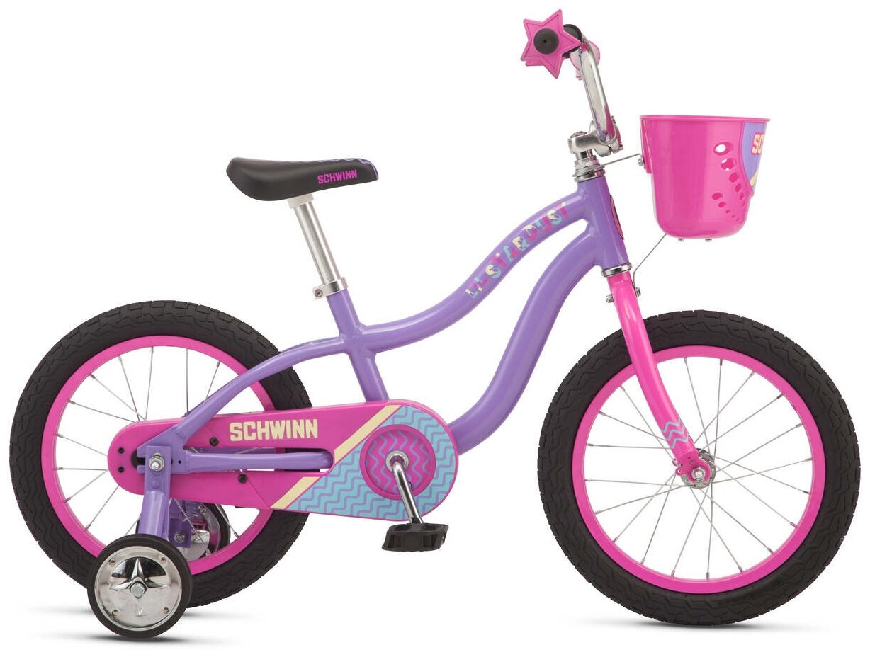 Детский велосипед Schwinn Lil Stardust фиолетовый (требует финальной сборки)