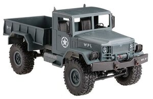Радиоуправляемый краулер WPL Military Truck 4WD RTR масштаб 1:16 2.4G - WPLB-14-Blue
