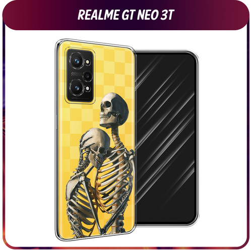 Силиконовый чехол на Realme GT Neo 3T/GT Neo 2 / Реалми GT Neo 3T I’m so sorry, прозрачный силиконовый чехол на realme gt neo 3t gt neo 2 реалми gt neo 3t hanya oni mask прозрачный