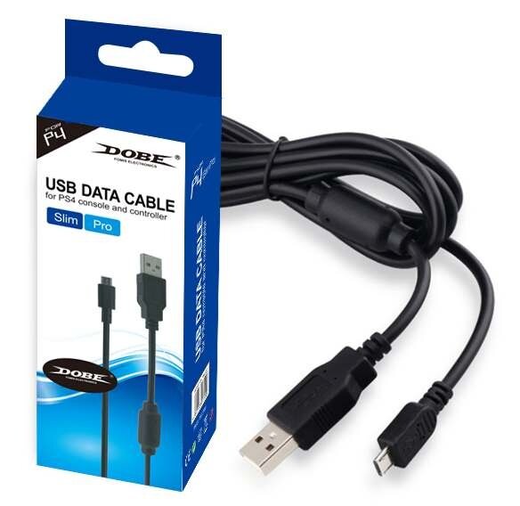 Кабель зарядки USB Data для PS4/PS4 Slim/PS4 Pro (Dobe TP4-813)