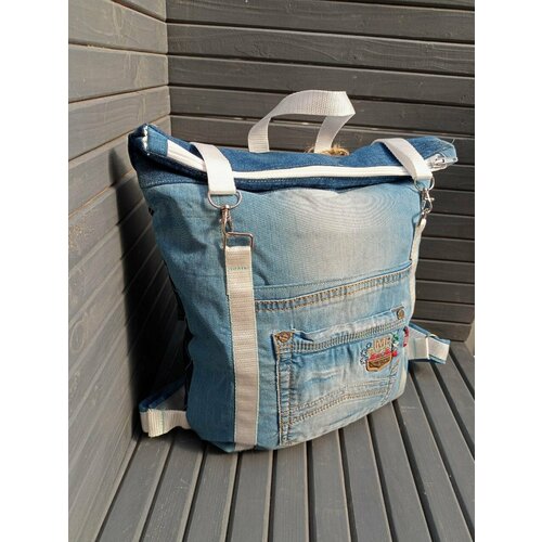 Рюкзак Мастерская ДЕРЕВЯШКА, синий