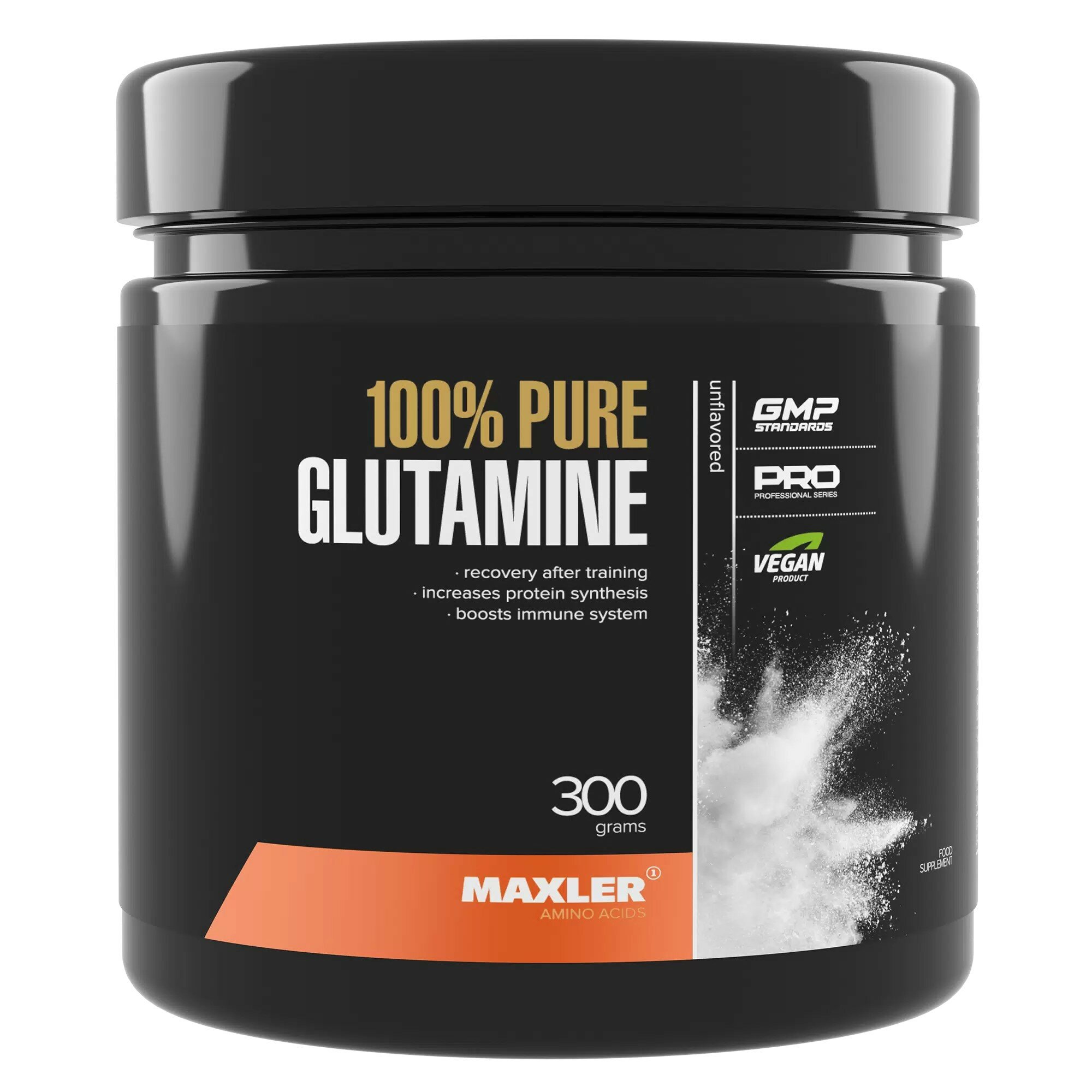 Аминокислотный комплекс Maxler Glutamine, без вкуса, 300 гр.