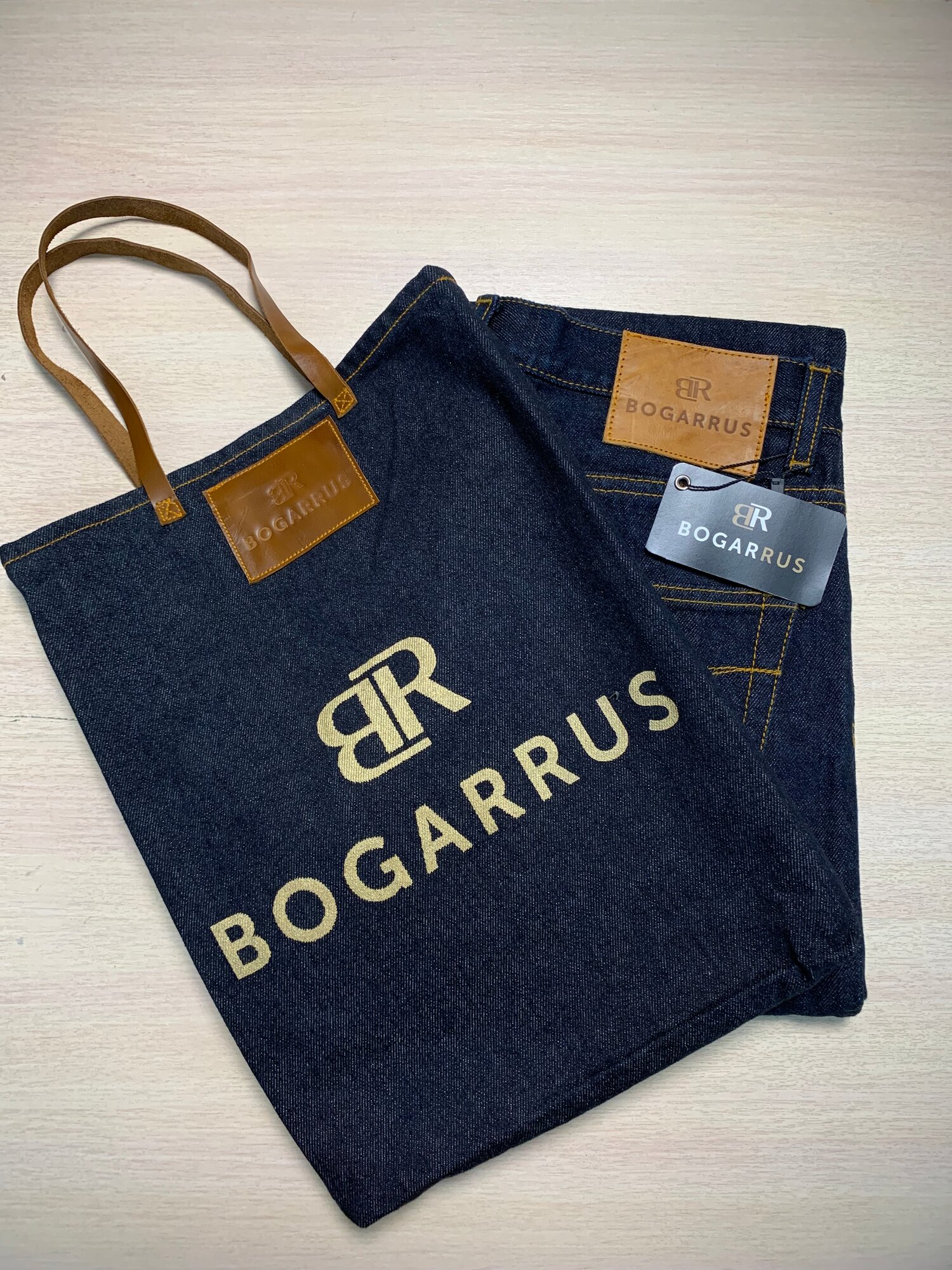 Мужские Джинсы Bogarrus Jeans Denim — фото 1
