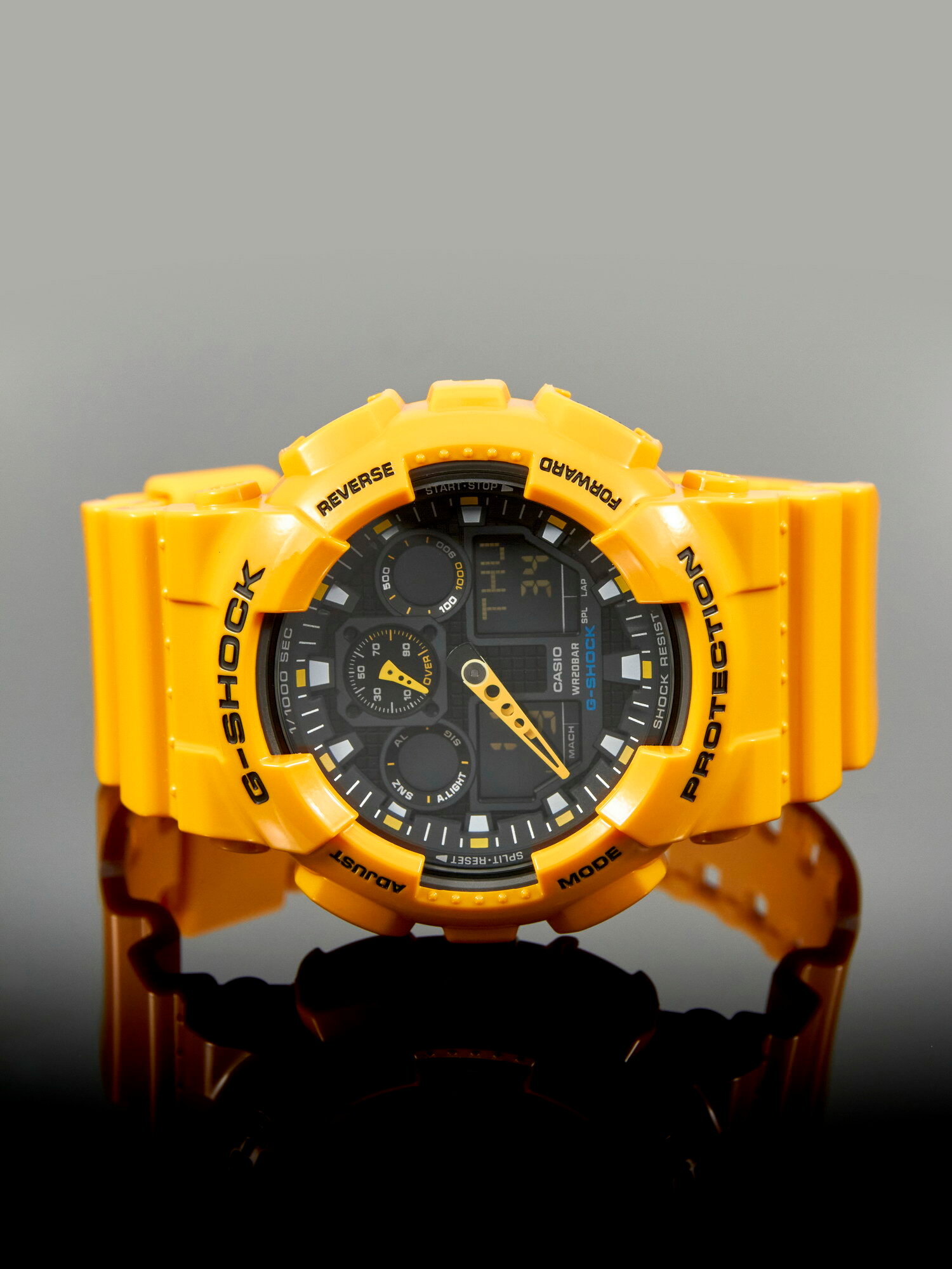 Наручные часы CASIO Спорт, оранжевый — фото 1