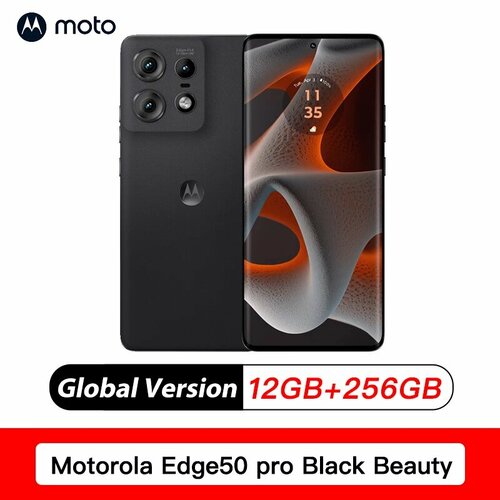 Смартфон Motorola Edge 50 Pro 12256ГБ global Global Version Motorola Edge 50 Pro Смартфон Черный 12ГБ 256ГБ global Новый 01042024 33805₽