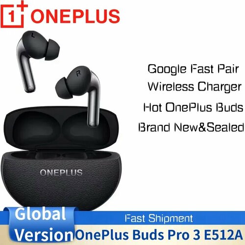 Наушники OnePlus Buds Pro 3 E512A, Черный черный