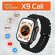 Умные часы X9 Call c сим картой 4G и WiFi на Android черный