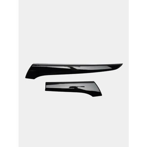 Молдинги панели приборов Лада Калина 2 Гранта ФЛ Черные