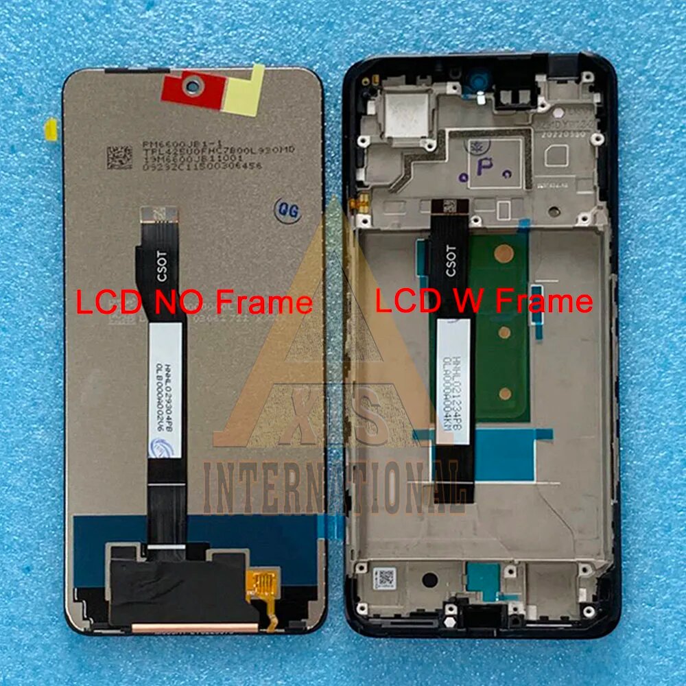 Оригинальный ЖК-дисплей 6,6 дюйма для Xiaomi Poco X4 GT/ Redmi K50i, сенсорная рамка экрана для Redmi Note 11T Pro/ Redmi Note 11T Pro +, LCD W Frame