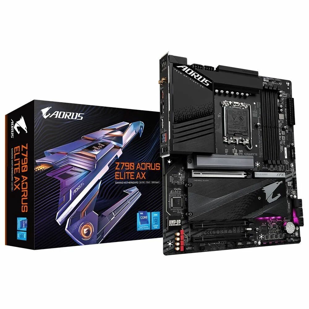 Материнская плата GIGABYTE Z790 AORUS ELITE AX, официальная гарантия