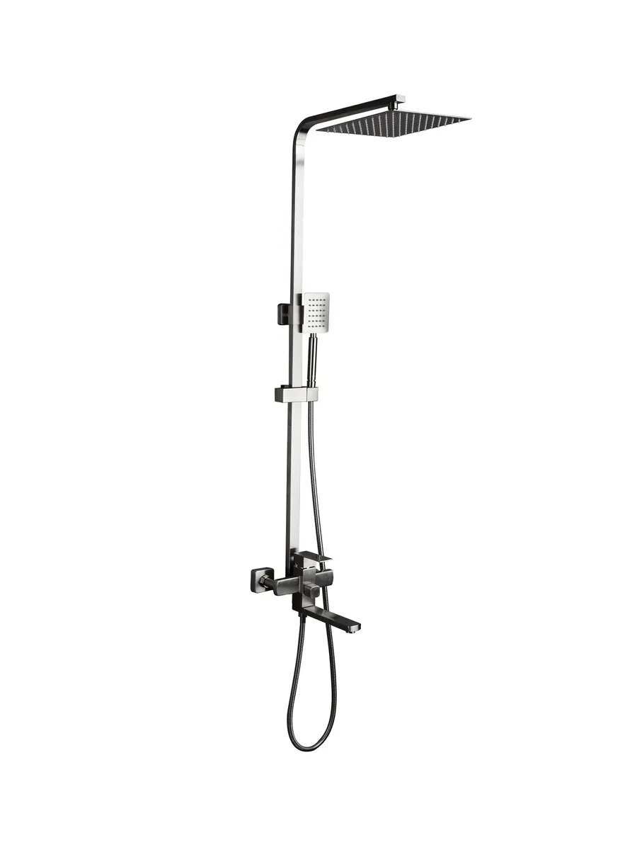 Душевая система с тропическим душем FRAP F24802 — фото 1