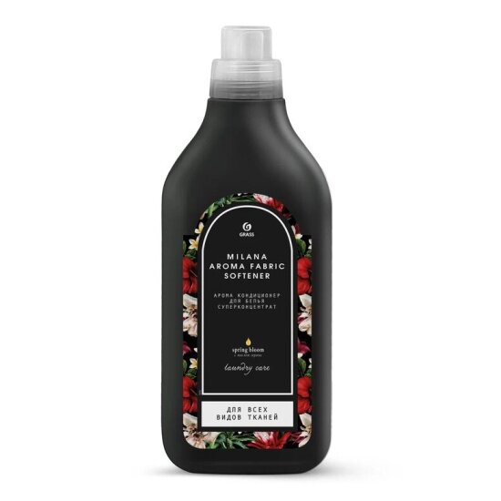 Кондиционер-ополаскиватель для белья Grass MILANA Spring bloom, концентрированный, 1.8 л