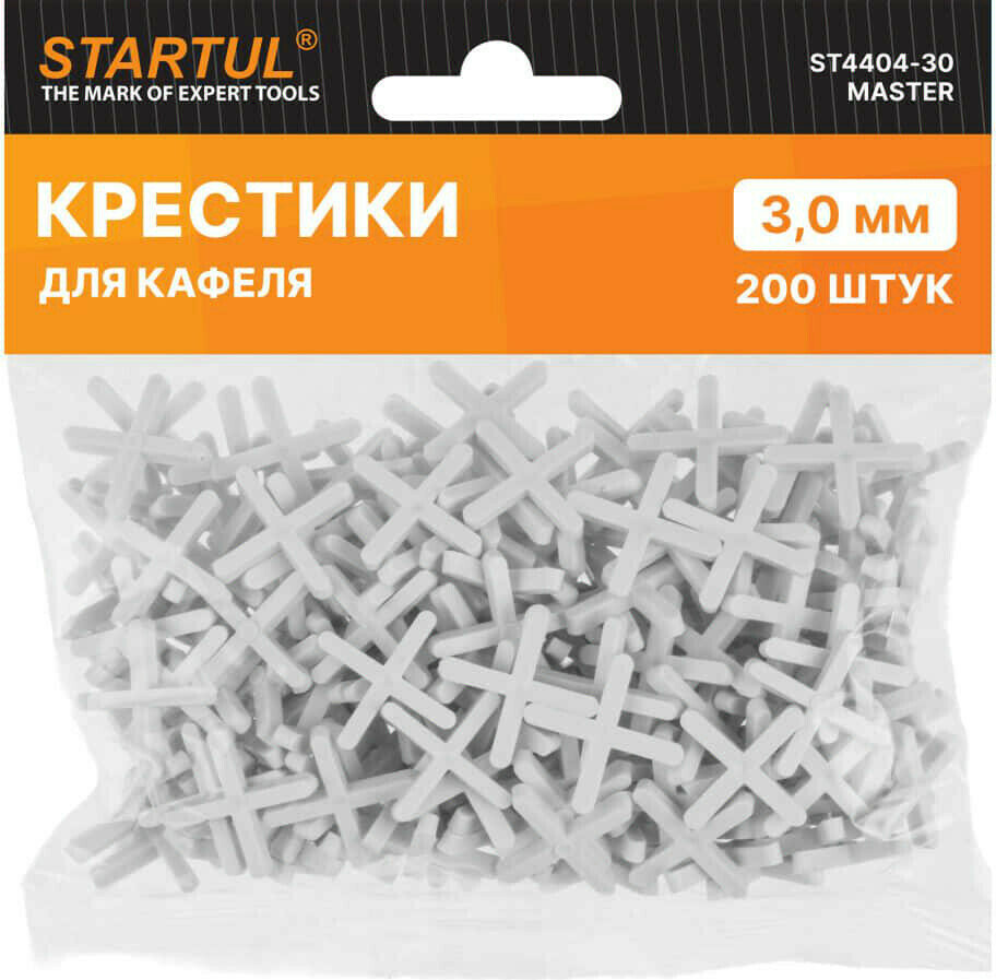 Крестики д/кафеля 30мм 200шт STARTUL MASTER (ST4404-30)