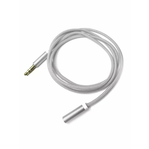 Аудио кабель удлинитель для наушников AUX jack 3.5 мм