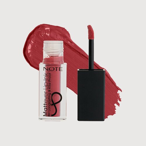 Изображение товара NOTE MATTEVER LIP-INK 08 , Помада-тинт жидкая матовая 08