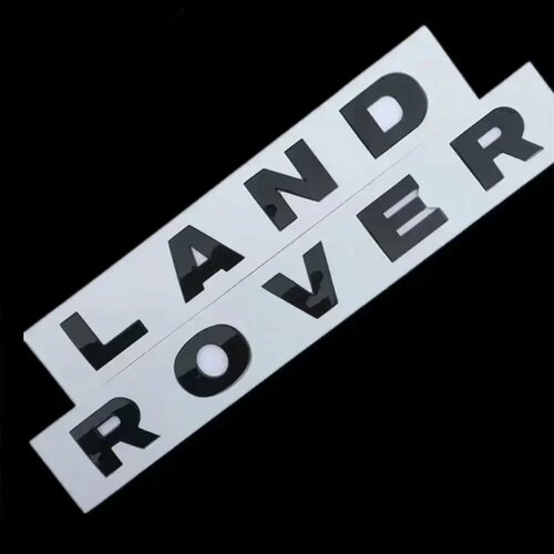 3D ABS буквенный капот автомобиля крышка эмблема для Land Rover Range Rover Velar Sport Discovery 2 3 4 наклейка Defender аксессуары Glossy Black 1148₽