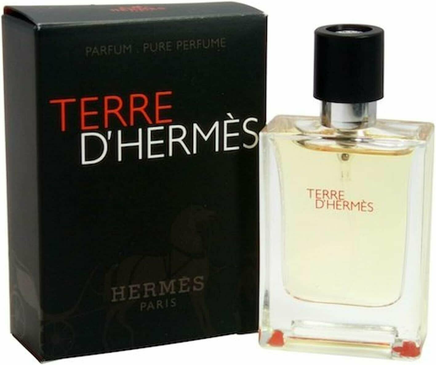 Духи мужские HERMES Terre D'Hermes миниатюра 12,5 мл. Древесный, пряный, шипровый.