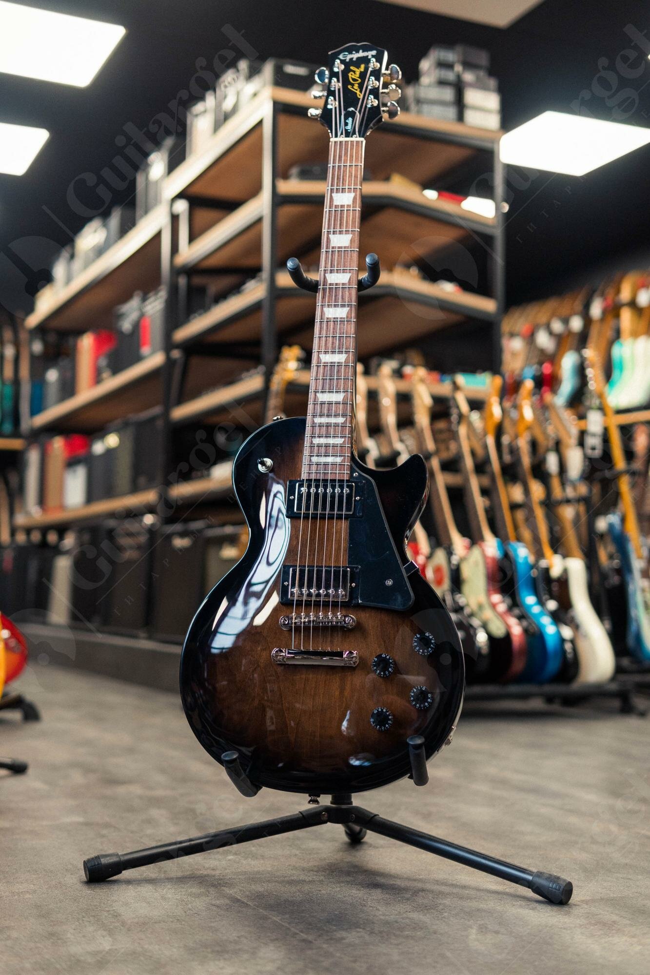 Электрогитара Epiphone Les Paul Studio Smokehouse Burst
