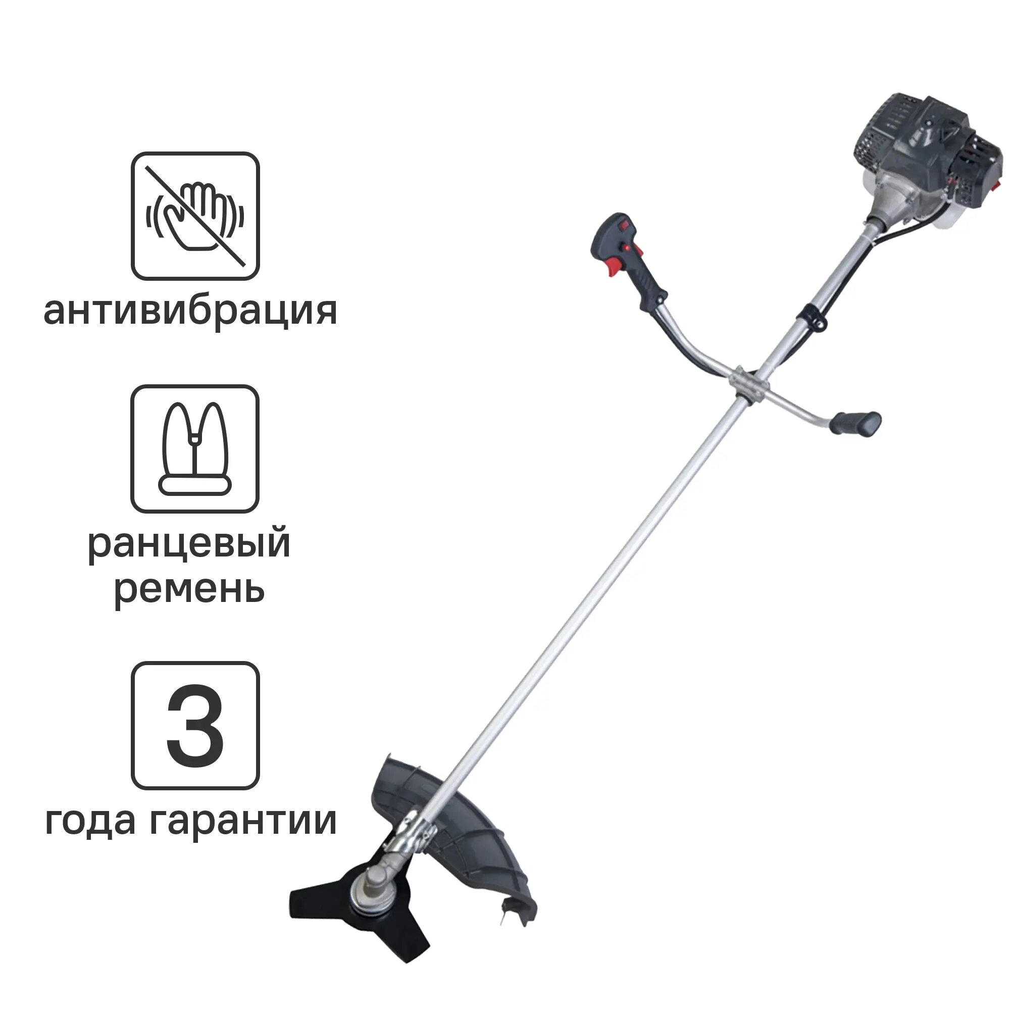 Мотокоса бензиновая Sterwins 52СС 1.9 л. с.