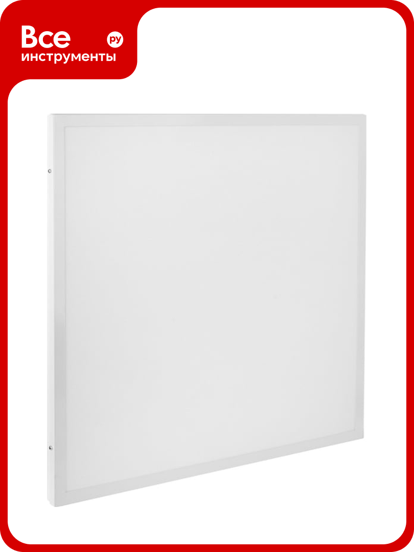 Универсальная светодиодная панель Ultraflash LTL-6060-12 36Вт 6500K равномерное свечение 14061