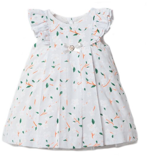 Платье Babydola, размер 4 года, белый