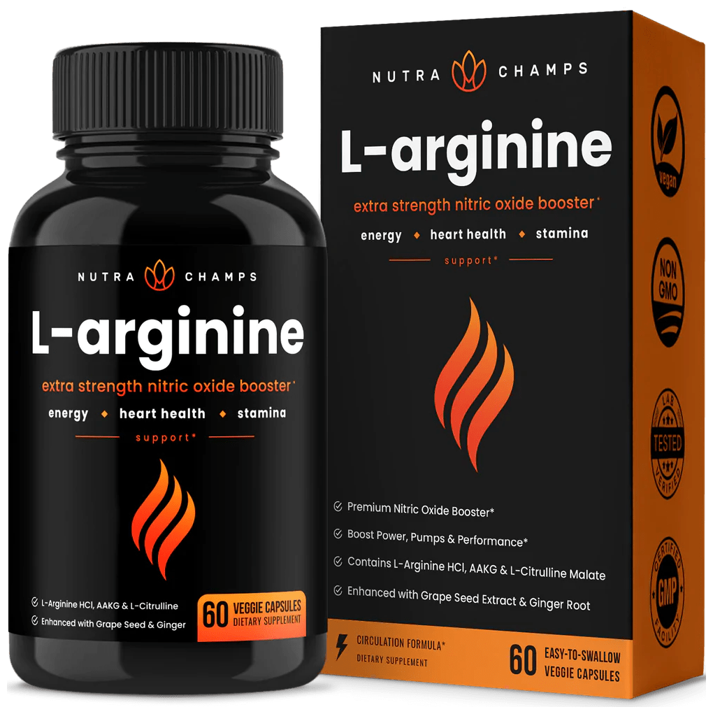 Nutra Champs L-Arginine 60 капс