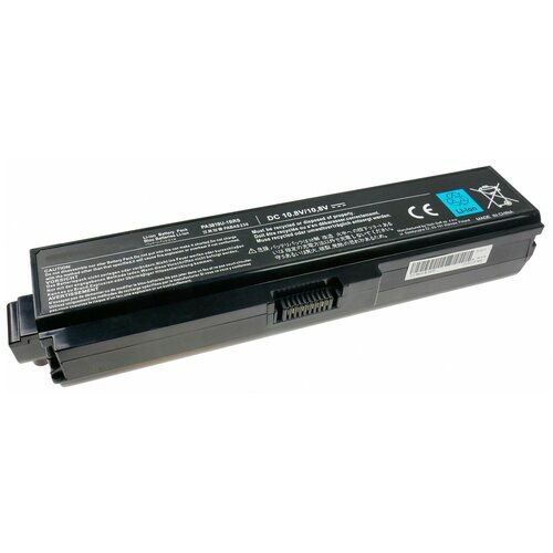 аккумулятор для toshiba pa3638u 1brs pabas229 4400mah Аккумулятор для Toshiba PA3817U-1BRS / Satellite C660 / Satellite L655 / Satellite L755 / Satellite L650 / Satellite L755D