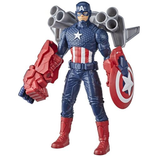 Фигурка Капитан Америка 24 см + 3 боевых аксессуара Марвел Marvel