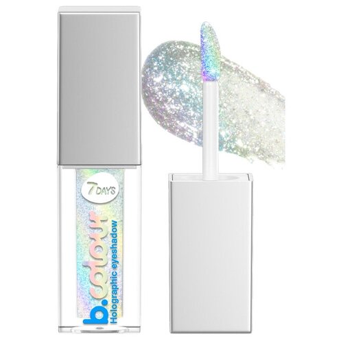 7DAYS Мерцающие тени для век Holographic Eyeshadow, 5.67 г