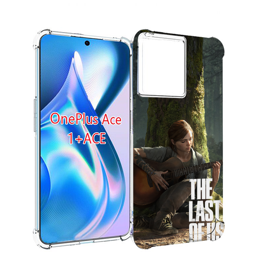 Чехол MyPads The Last of Us Part II для OnePlus Ace задняя-панель-накладка-бампер чехол mypads the last of us part ii для oneplus nord n20 se задняя панель накладка бампер