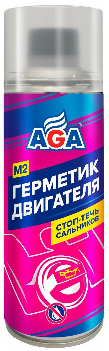 Герметик масляной системы двигателя 355 мл AGA AGA902M