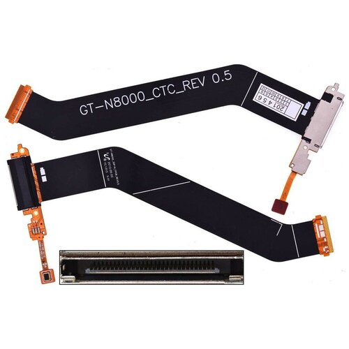 Шлейф / плата для Samsung Galaxy Note 10.1 N8000 GT-N8000_30PIN_FPCB_REV0.5 на системный разъем (нижняя плата)