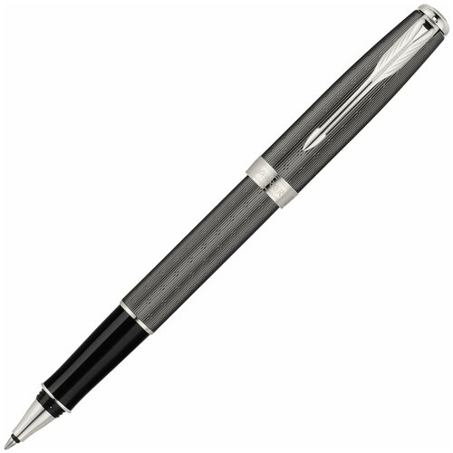 Ручка-роллер Parker Sonnet Chiselled T550, Carbon CT (R0808520) роллер