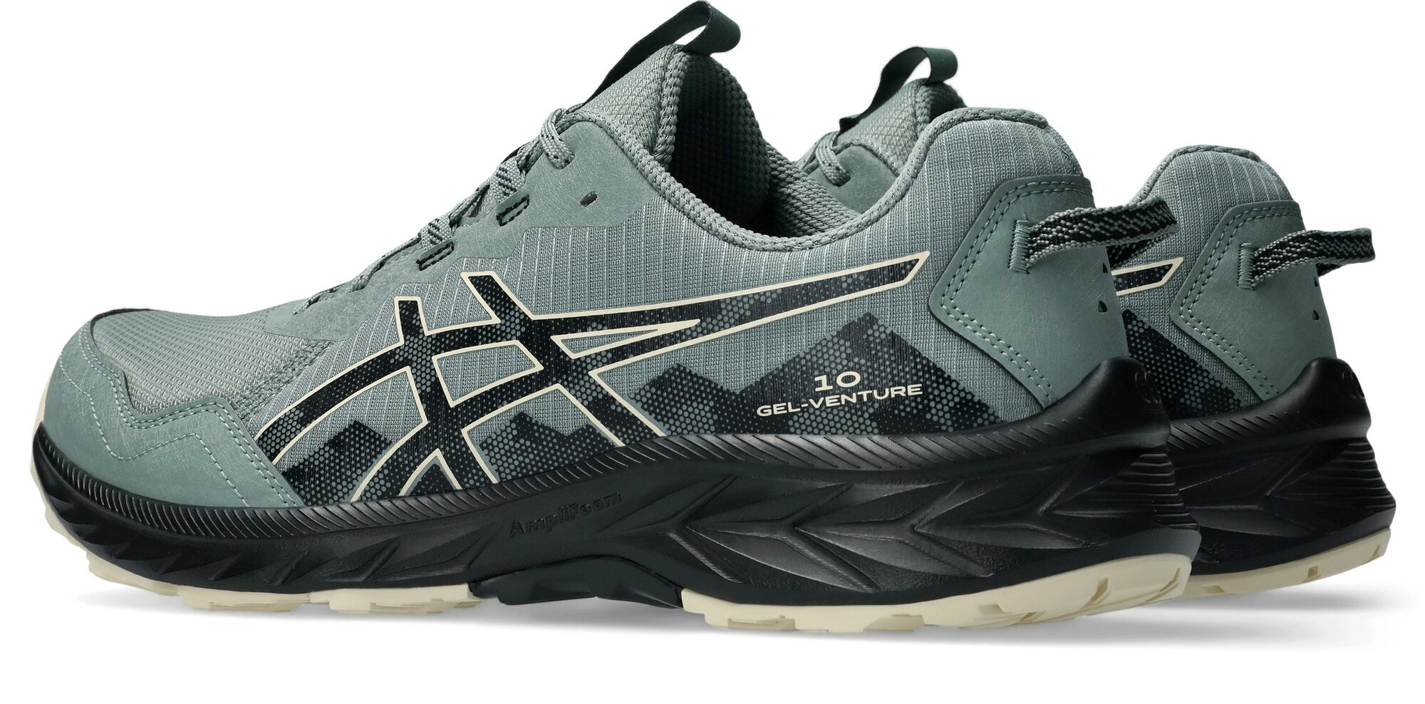 Кроссовки ASICS GEL-VENTURE 10, размер 8 US, серый — фото 1
