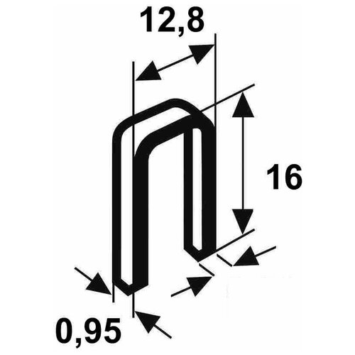 Скоба обивочная 80/16 CNK, 13920 шт.