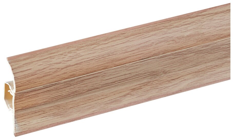 длина плинтуса напольного пластикового с кабель каналом в леруа мерлен ...