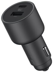 Зарядный комплект Xiaomi Car Charge 1A1C 100W, 100 Вт, черный